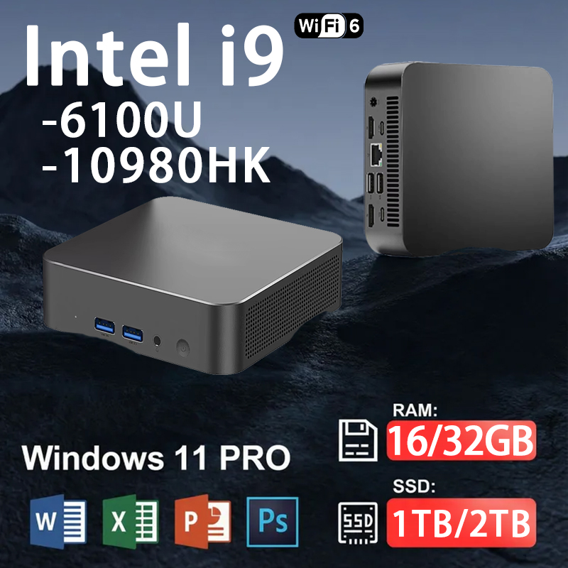 Pc Gaming I3 - 미니 PC 윈도우 11 인텔 코어