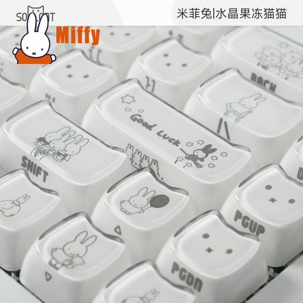 Pc Gaming Kawaii - 카와이 미피 키캡 귀여운 토끼 기계식