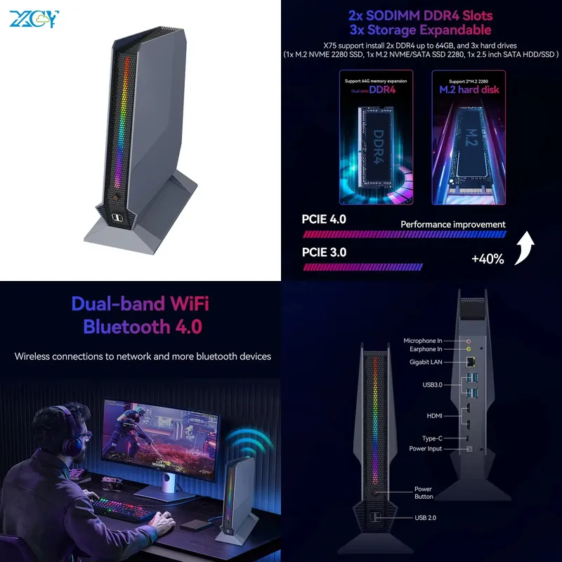 Pc Gaming Rtx 4060 - 【CHIMU HOME】 게이밍 미니 PC 코어