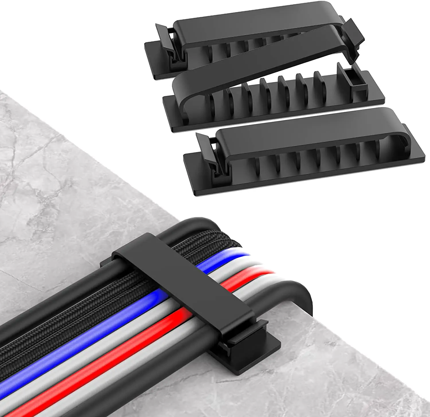 Cable Management Sleeve - 케이블 정리기 코드 관리 와이어 홀더