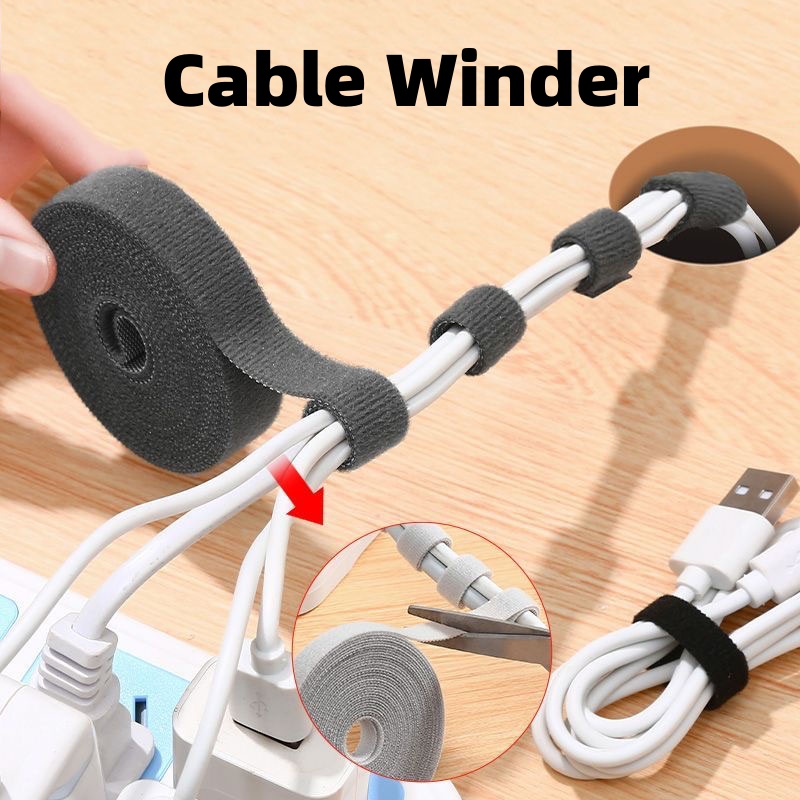 Cable Management Sleeve - 케이블 정리끈, 찢어지는 케이블 보호대, 휴대폰,