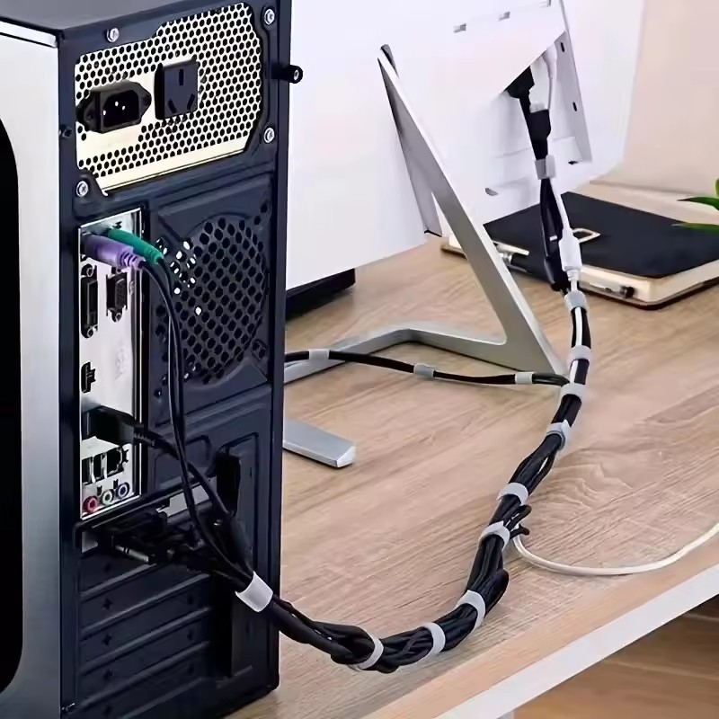 1/3M 케이블 정리기 케이블 관리 와이어 와인더 테이 - Cable Management Sleeve 리뷰 및 가격