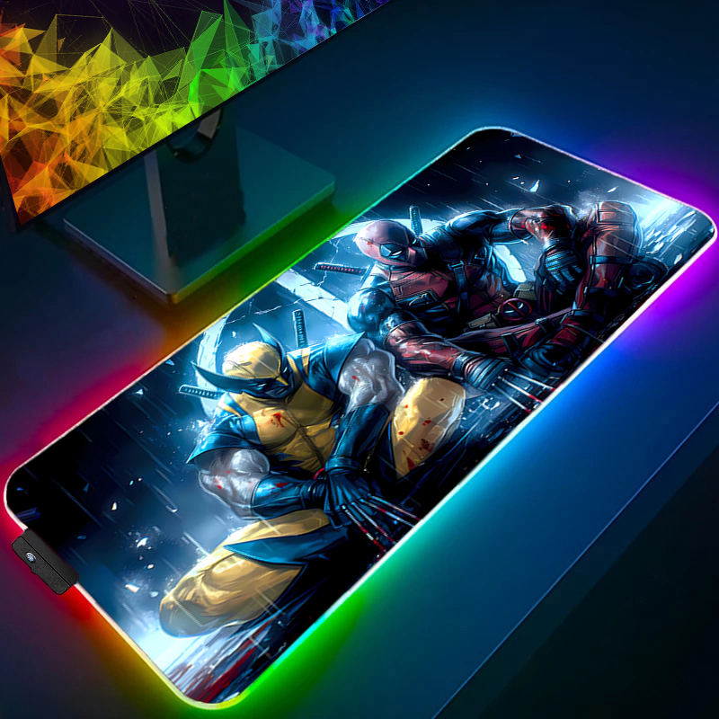 LED 마우스 패드 게임용 백라이트 락 엣지 애니메이션 - Pc Gaming Sultan 리뷰 및 가격