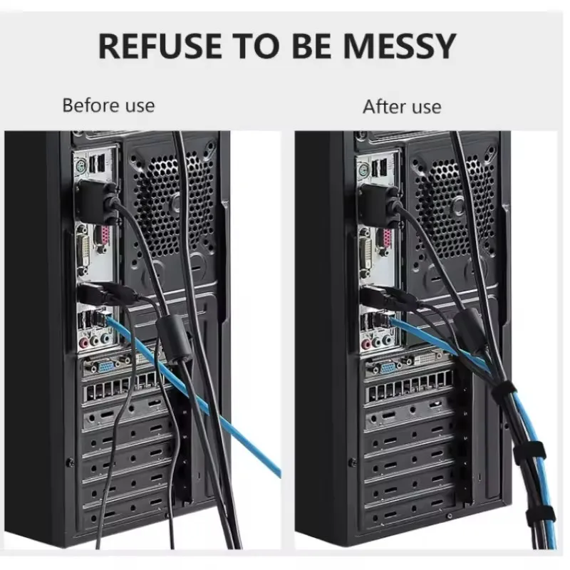 1/5M 케이블 정리기 케이블 관리 와이어 와인더 테이 - Cable Management Sleeve 리뷰 및 가격