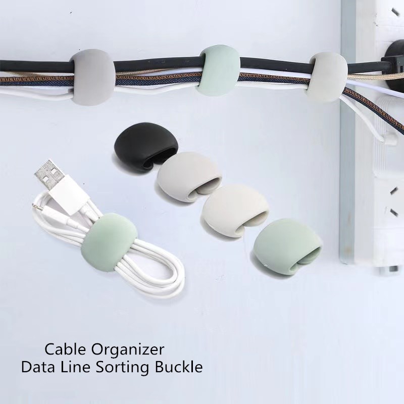 10/5/1PCS 다기능 케이블 정리기 USB 홀더 케 - Cable Management Sleeve 리뷰 및 가격