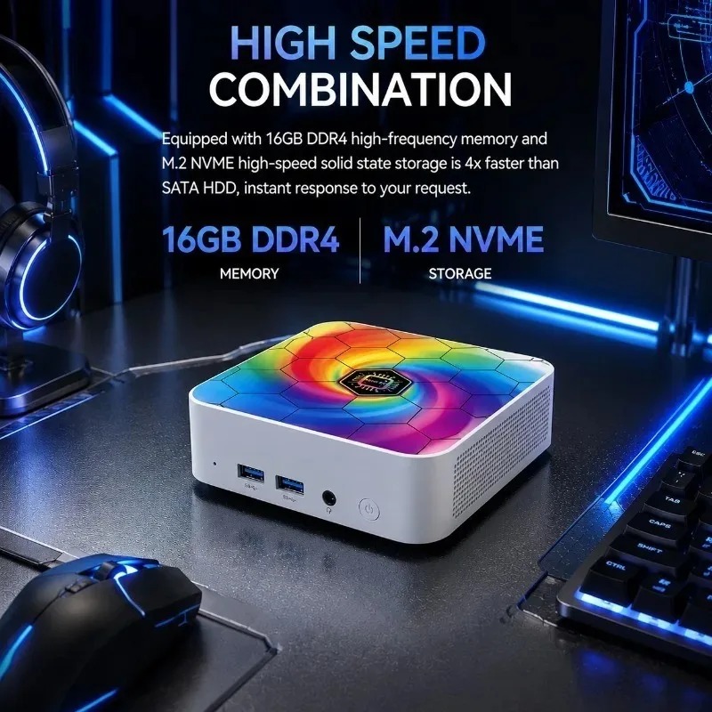 인텔 코어 i3-6100 미니 데스크탑 PC, 16GB - Pc Gaming I3 리뷰 및 가격