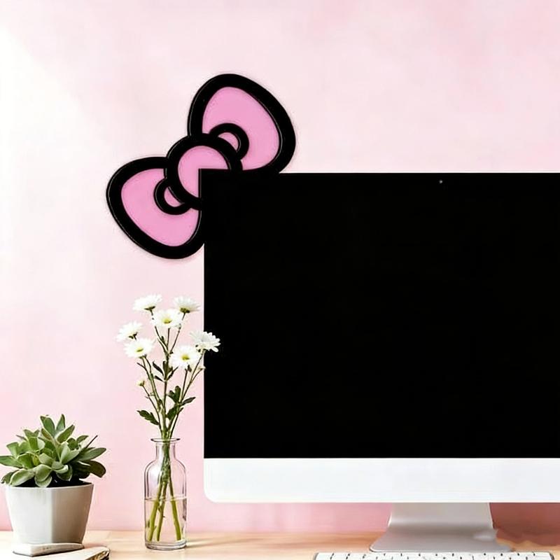 새로운 1/2Pcs 나무 Bowknot PC 액세서리  - Pc Gaming Kawaii 리뷰 및 가격