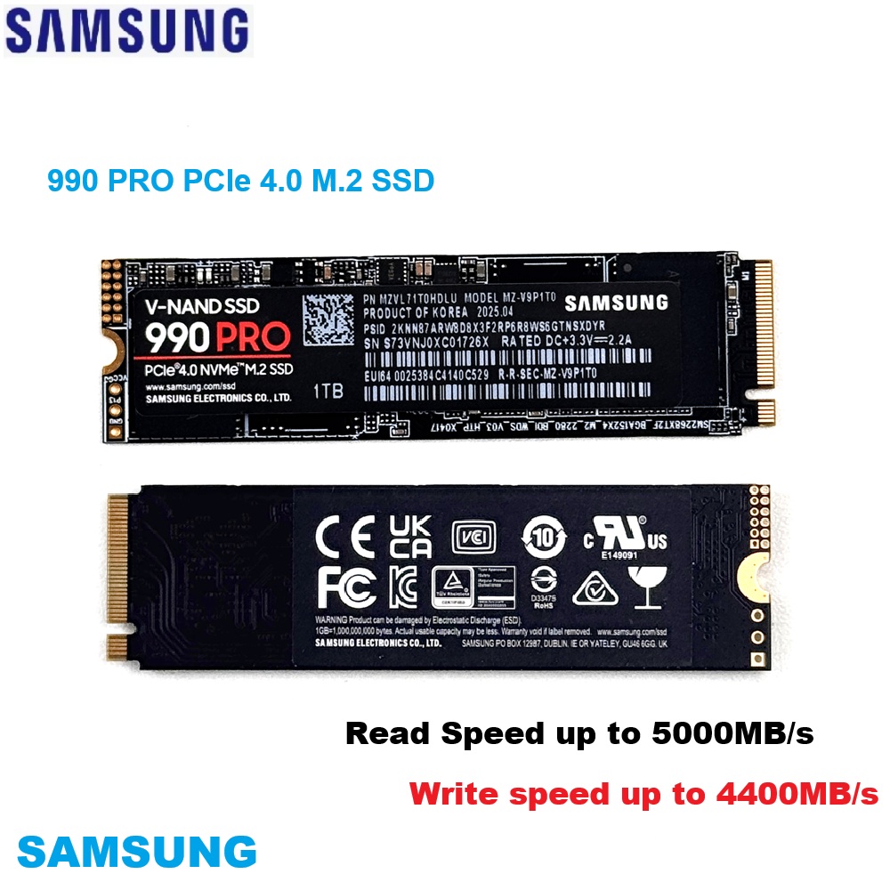 정품 삼성 990 Pro SSD 2GB 1TB 내장형  - Samsung Ssd 990 Pro 리뷰 및 가격
