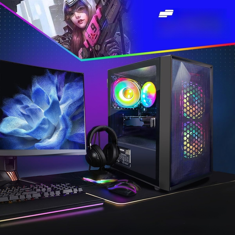 게이밍 PC 데스크탑 컴퓨터, 코어 i3-10100F  - Pc Gaming I3 리뷰 및 가격