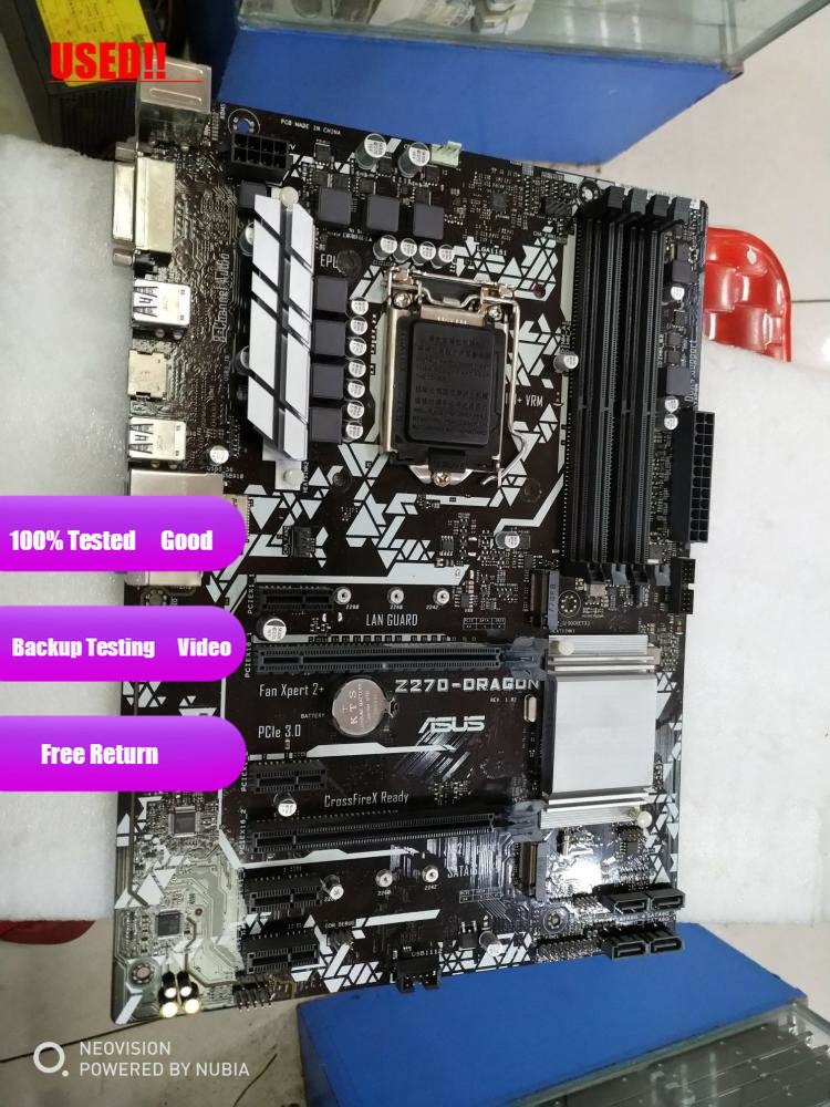 Asus PRIME Z270-DRAGON 오리지널 데스 - Pc Gaming Intel Core I7 리뷰 및 가격