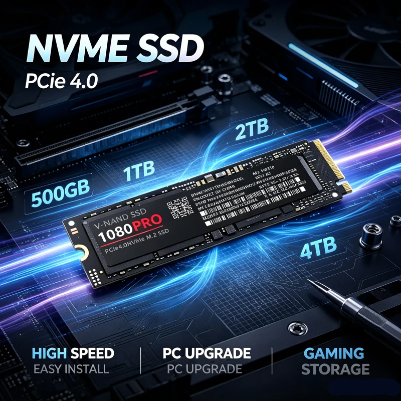 새로운 1080PRO M.2 2280 NVMe PCIe - Samsung Ssd 980 Pro 리뷰 및 가격