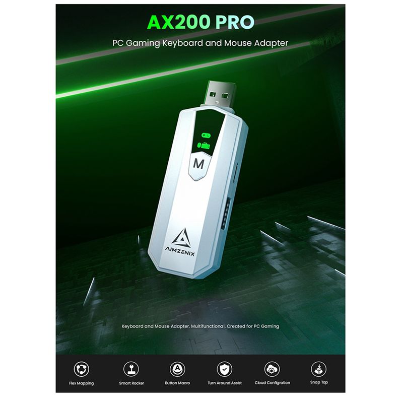 AIMZENIX AX200PRO PC 게임용 K&M 컨 - Pc Gaming Sultan 리뷰 및 가격