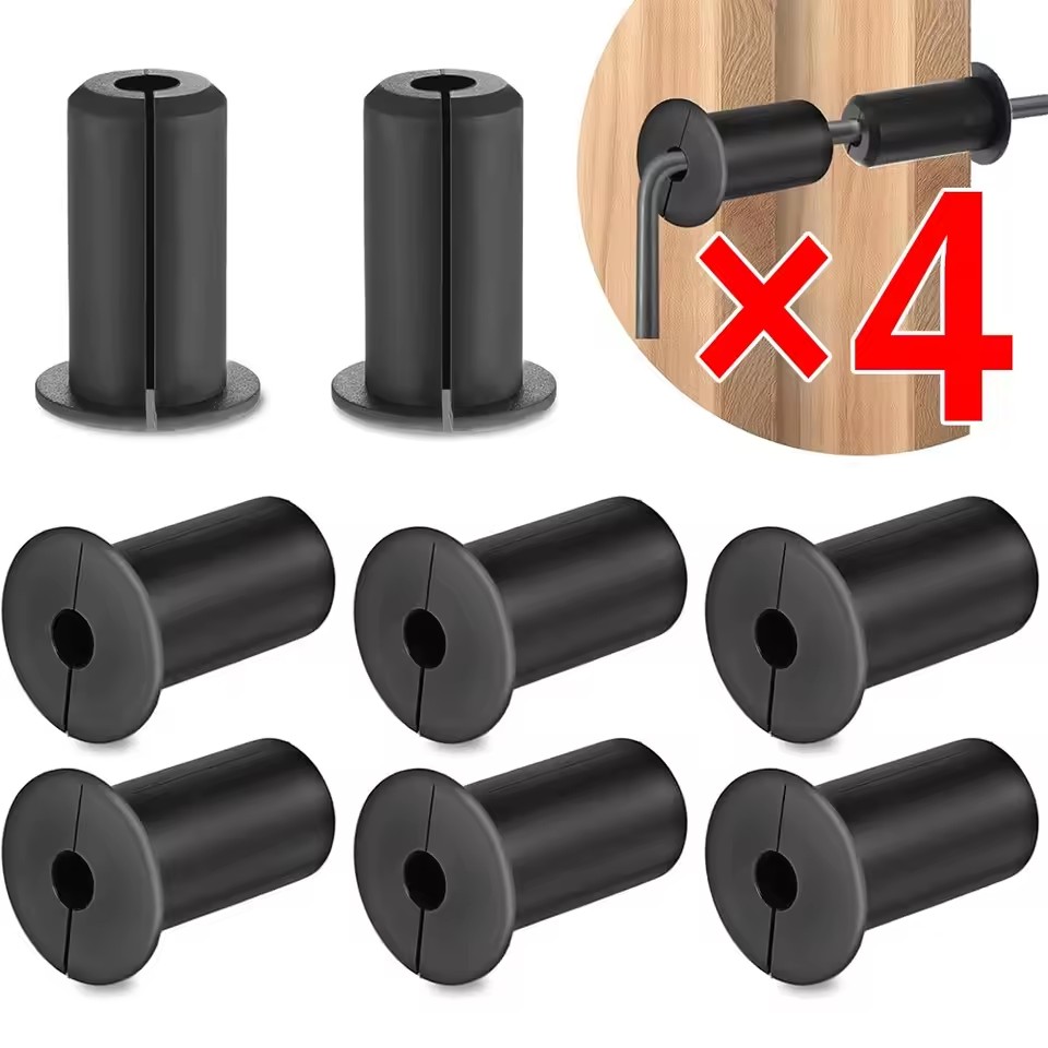 2-4pcs 이더넷 3/4 인치 벽 구멍 와이어 그로밋 - Cable Management Sleeve 리뷰 및 가격