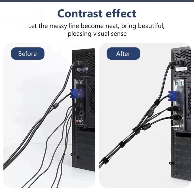 케이블 정리끈, 찢어지는 케이블 보호대, 휴대폰, 마우 - Cable Management Sleeve 리뷰 및 가격