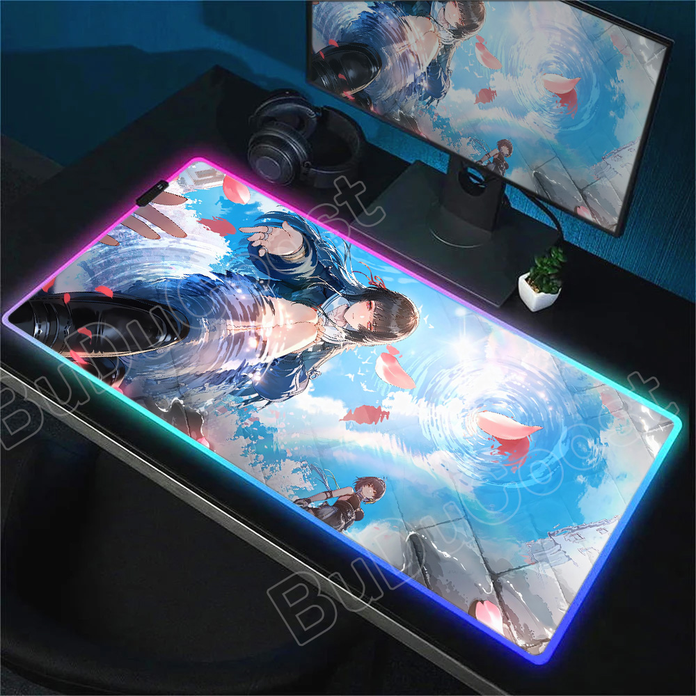 새로운 RGB JK 소녀 치사 마우스 패드 XXL 게이 - Pc Gaming Kawaii 리뷰 및 가격