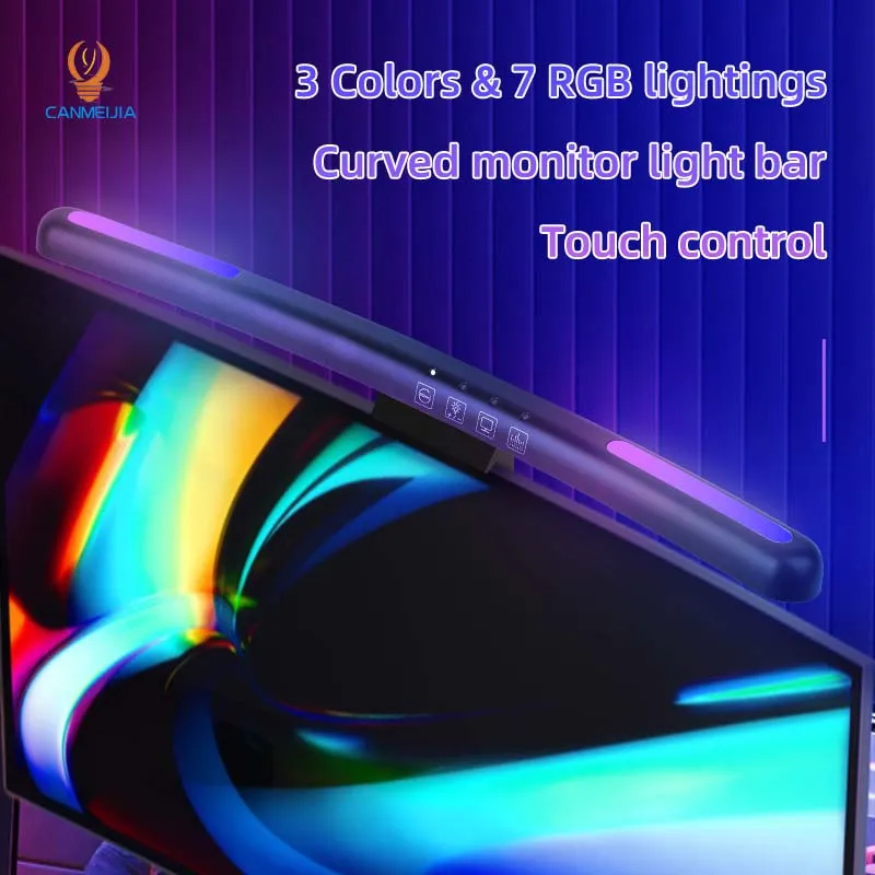 곡선 LED 모니터 라이트 바, USB RGB PC 스 - Pc Gaming Sultan 리뷰 및 가격